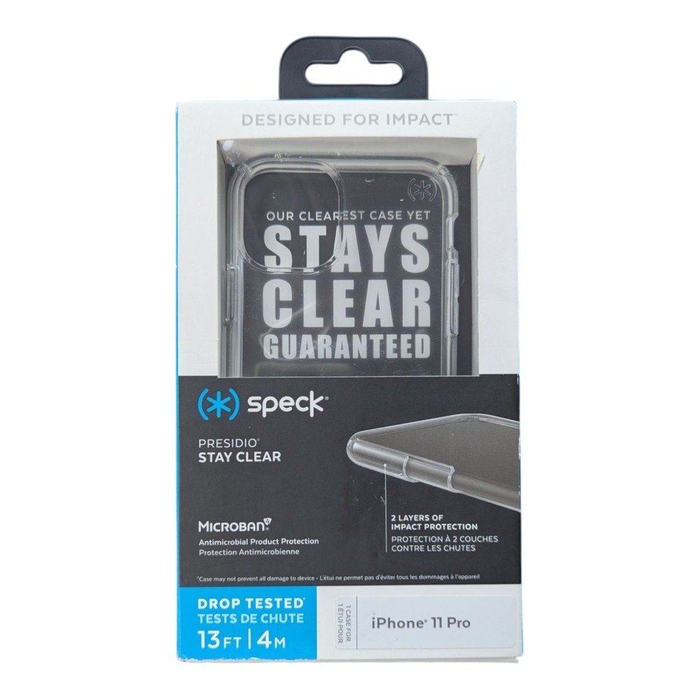 P7. Speck -‎ Presidio STAY CLEAR Case for Apple iPhone 11 Pro - Clear